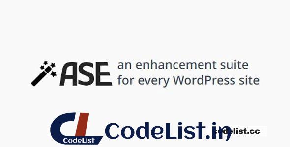 Admin and Site Enhancements (ASE) Pro v7.4.4