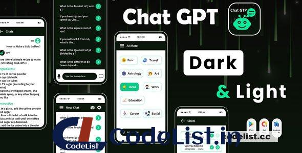 Chat GTP – ChattyAI – Android Source Code