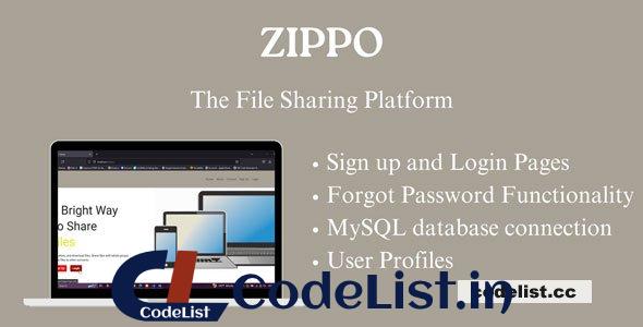 Zippo Fileshare – Filesharing Platform