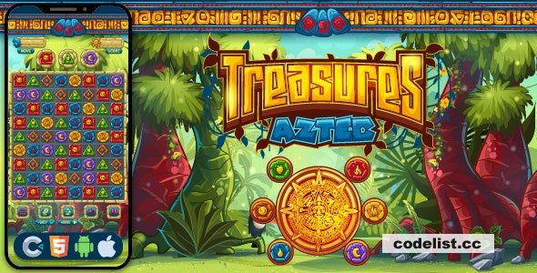 Treasure Aztec – Html5 game, Construct 3