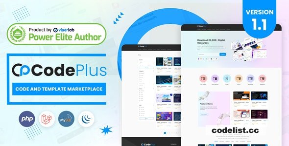 CodePlus v1.1 – Code And Template Marketplace – nulled