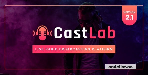 CastLab v2.1 – Live Radio Broadcasting Platform – nulled