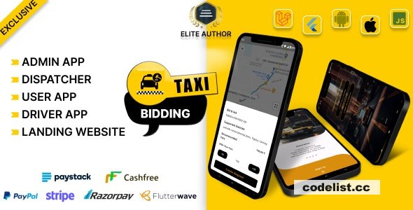 Tagxi Super Bidding – Taxi + Goods Delivery Complete Solution With Bidding Option – 24 August 2024