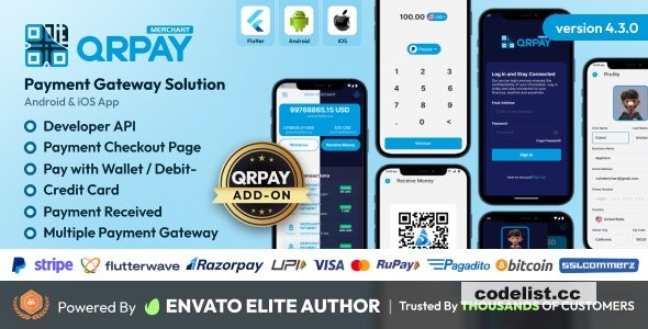 QRPay Merchant v4.3.0 – Payment Gateway Solution