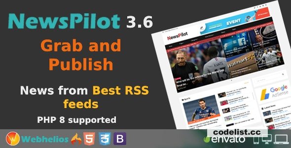 NewsPilot v3.6 – Automatic News Aggregator & Script