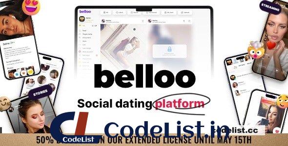 Belloo v4.4.4.2 – Complete Social Dating Software – nulled