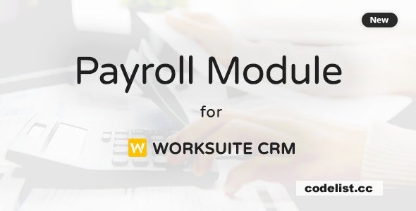 Payroll Module For Worksuite CRM v2.1.3