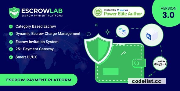 EscrowLab v3.0 – Escrow Payment Platform – nulled