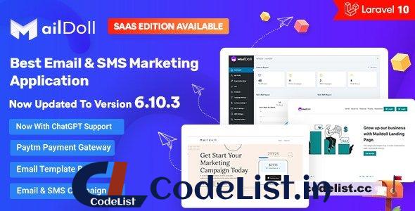 Maildoll v6.10.5 – Email Marketing Application – A SAAS Based Email Marketing Software