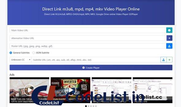 GDPlayer.To Google Drive Video Player PHP System v4.4.3