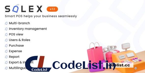 SaleX v1.1 – POS with Inventory Management