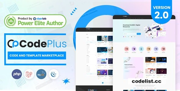 CodePlus v2.0 – Code And Template Marketplace – nulled