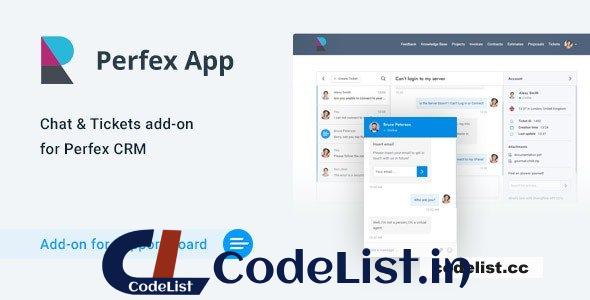 Perfex CRM Chat & Tickets App for Support Board v1.1.2