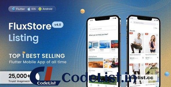 FluxStore Listing v4.1.1 – The Best Directory WooCommerce app by Flutter