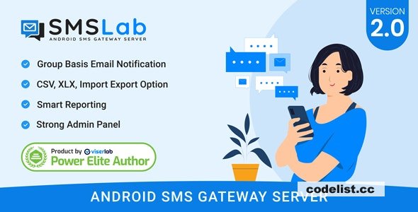 SMSLab v2.1 – Android Based SMS Gateway Server – nulled