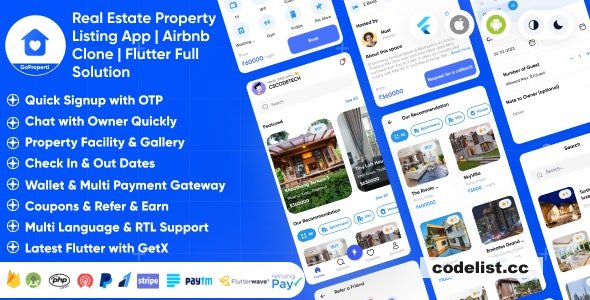 GoProperty v1.5 – Real Estate Property Listing App