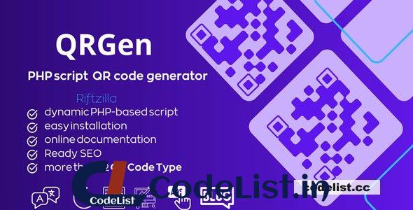 QRGen v1.0 – Powerful PHP QR Code Generation Script