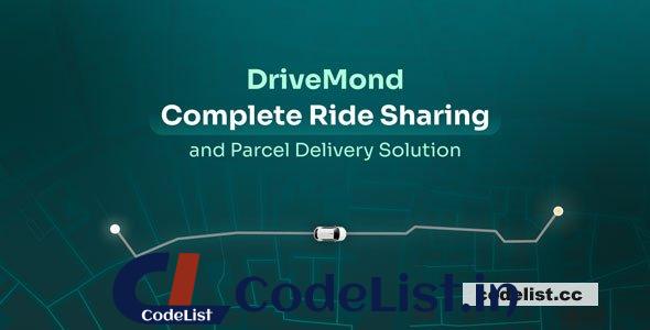 DriveMond v1.7 – Ride Sharing & Parcel Delivery Solution Scripts – nulled