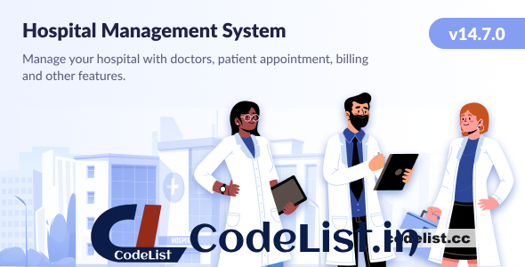 Hospital – HMS – Hospital Management System – Appointment Booking – Smart Hospital v14.7.0