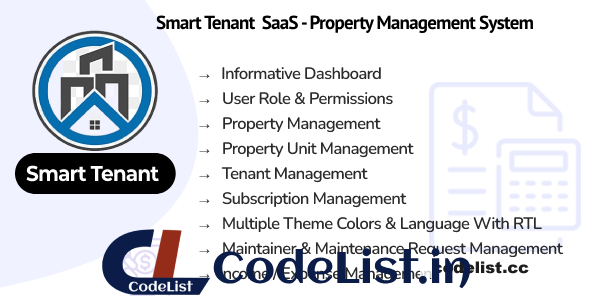 Smart Tenant SaaS v2.0 – Property Management System