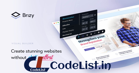 Brizy Pro v2.5.0 – WordPress Builder Plugin