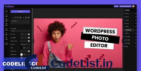 Palleon v3.6.2 – WordPress Image Editor