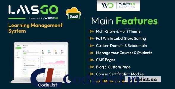 LMSGo SaaS v3.9 – Learning Management System – nulled