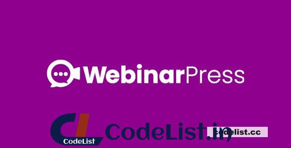 WebinarPress Pro v2.26.28 – WordPress Webinar Plugin