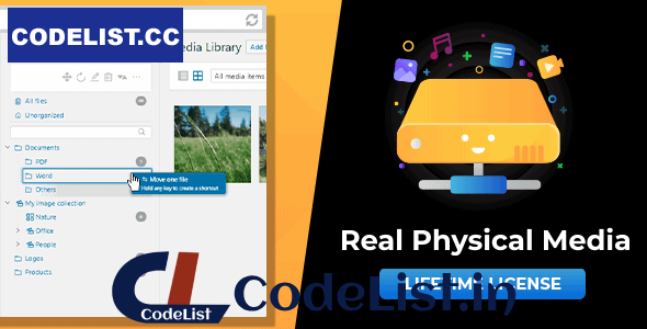 WordPress Real Physical Media v1.5.71 – Physical Media Folders & SEO Rewrites