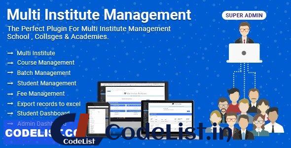 Multi Institute Management v7.1