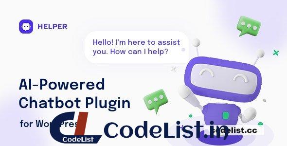 Helper v1.0.10 – OpenAI Chatbot for WordPress