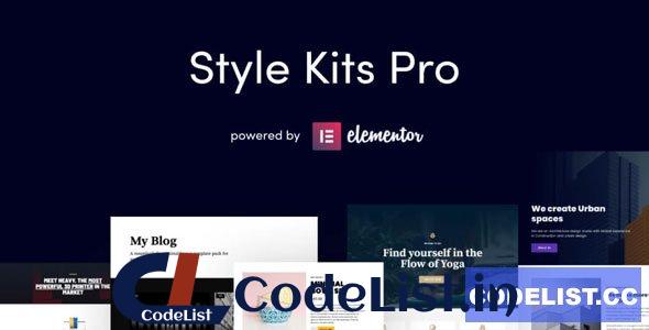 Style Kits Pro v2.0.5 – Get an Unfair Design Advantage in Elementor