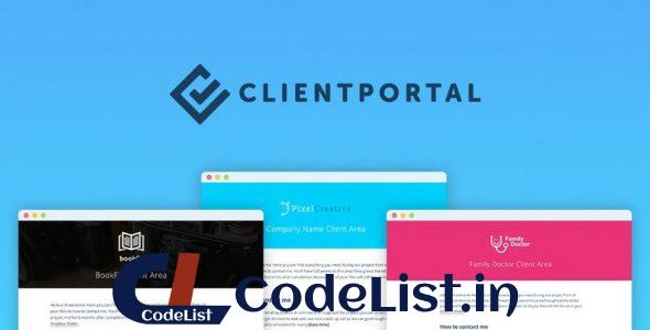 Client Portal For WordPress v4.16.6