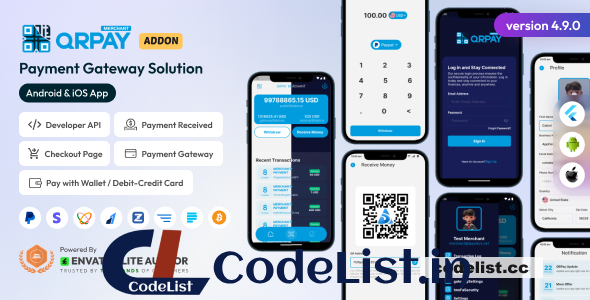 QRPay Merchant v4.9.0 – Payment Gateway Solution