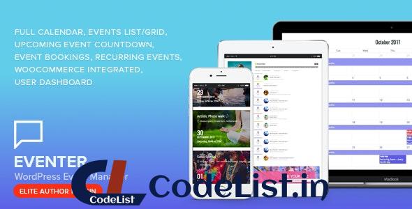 Eventer v3.7 – WordPress Event Manager Plugin