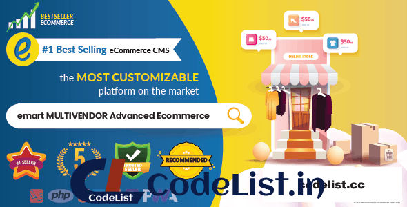 emart v3.9 – Laravel Multi-Vendor Ecommerce Advanced CMS – nulled