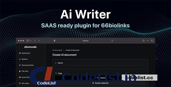 AI Writer v4.0.0 – AI Content Generator & Writing Assistant