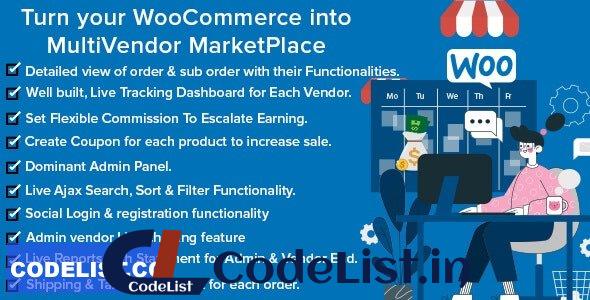 Mercado Pro v1.5.1 – Turn your WooCommerce into Multi Vendor Marketplace