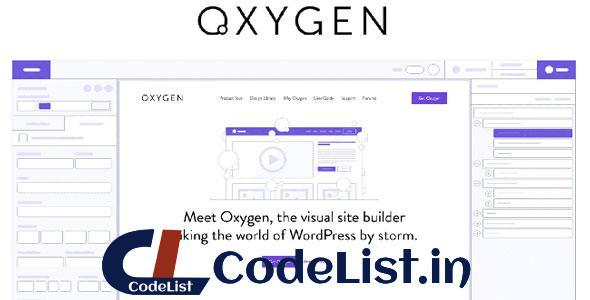 Oxygen v4.0.1 – The Visual Website Builder + Addons