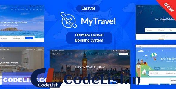 MyTravel v1.3.0 – Ultimate Laravel Booking System