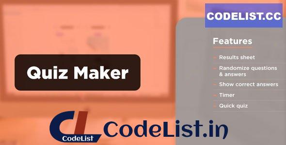 WordPress Quiz Maker Plugin v21.7.3