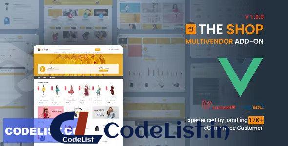 The Shop Multivendor Add-on v1.0