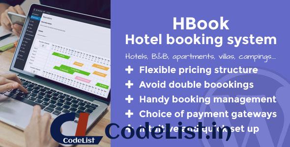 HBook v2.0.6 – Hotel booking system – WordPress Plugin