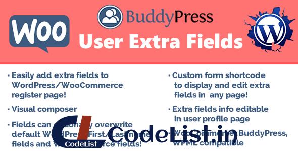 User Extra Fields v15.9