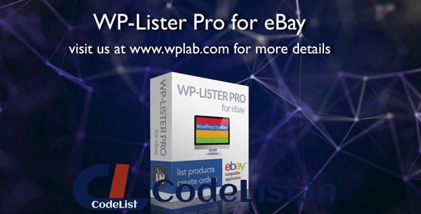 WP-Lister Pro for eBay v3.1.2