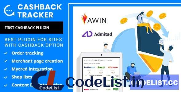 Cashback Tracker v1.9.0 – WordPress Plugin