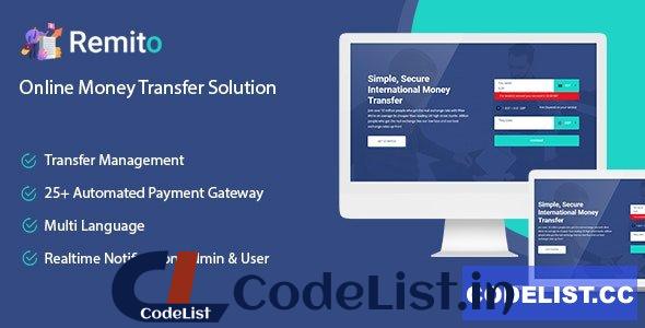 Remito v1.0 – Online Money Transfer Solution