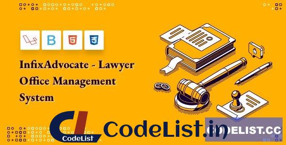 InfixAdvocate v1.1.1 – Lawyer Office Management System – nulled