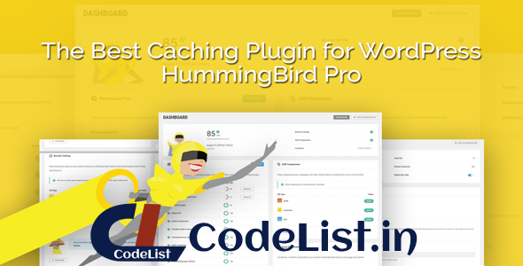 Hummingbird Pro v3.1.0 – WordPress Plugin