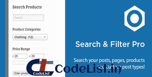 Search & Filter Pro v2.5.2 – The Ultimate WordPress Filter Plugin